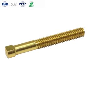 Custom Screw with Hexagonal Head and DIN/ISO/ANSI Options for Custom Length (1mm