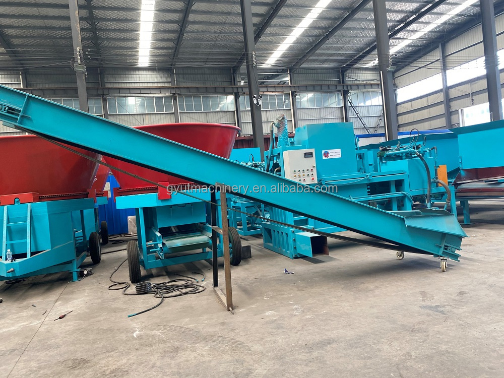 Product 2020 Big Baler Straw Shredder Crusher for Hay and Straw Processing 300-3000kg