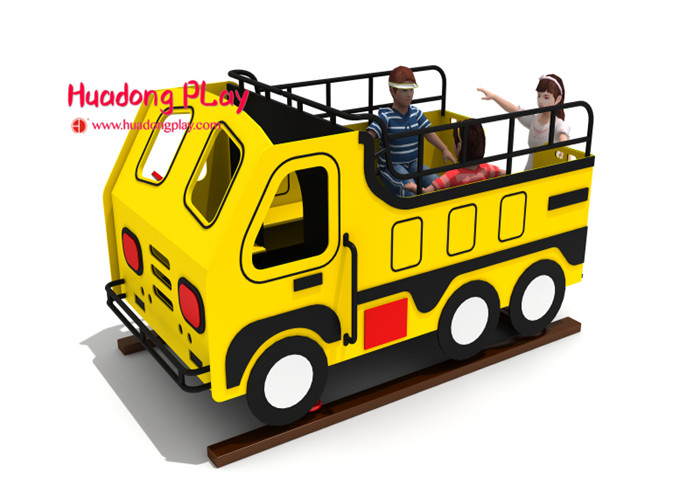 Huadong HDPE Playground , Plastic Outdoor Play Equipment Climbing Structures