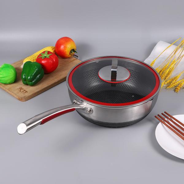 Good Quality Triply Stainless Steel Cooking Pan Induction Cooker Fry Pan