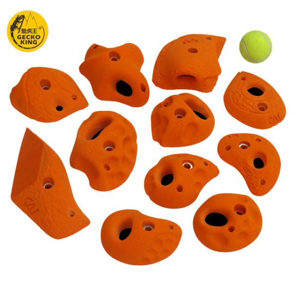 Red GRP Material Large Climbing Holds The Ultimate Choice for Climbing