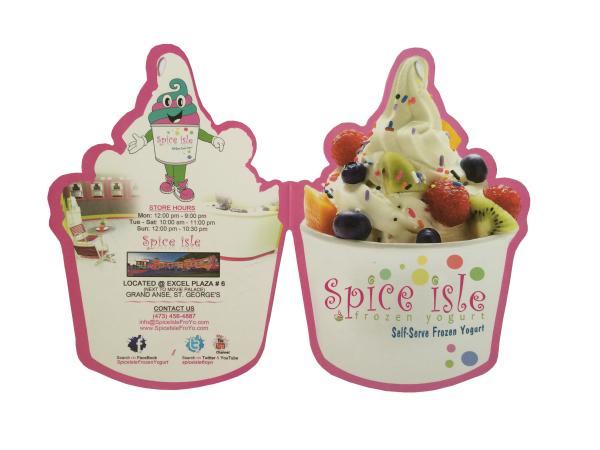 Half fold flyer printing, Die cut flyer printing, Big size flyer Printing,