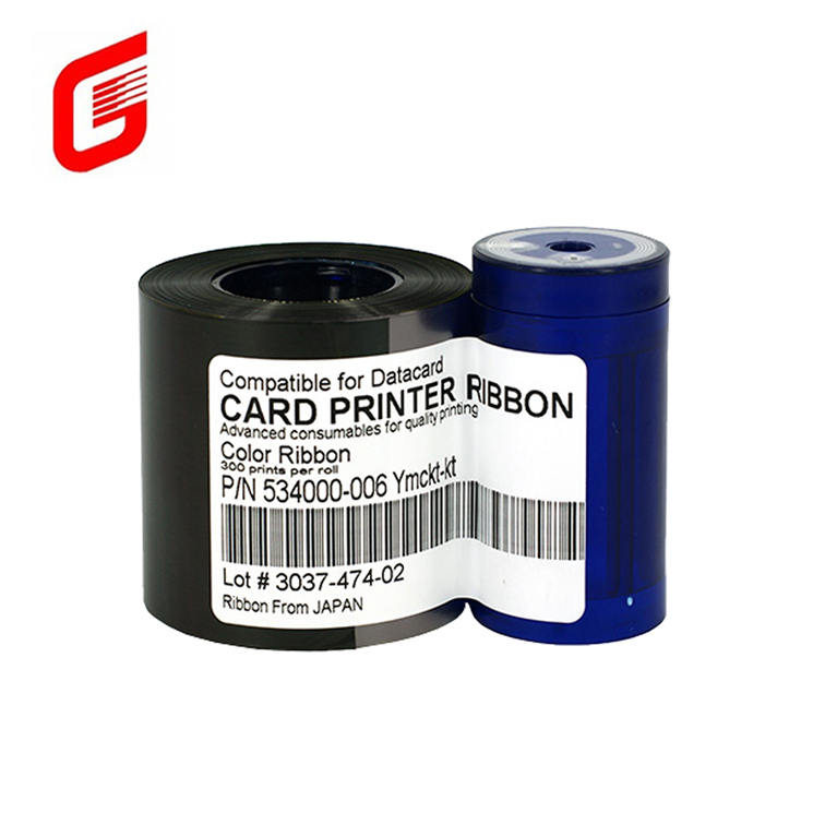 Datacard SP SD FP Card Printer Compatible Ribbon in YMCKT-KT Color Durable