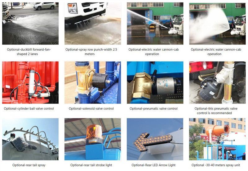 Clw Brand 25000L HOWO Water Tank Truck with Weichai Diesel Powerful Engine 20ton Water Bowser