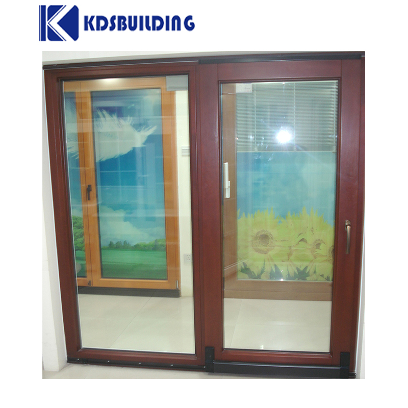 KDSBuilding Main Entrance Doors Interior Oak Wood Lift And Sliding Entry Door