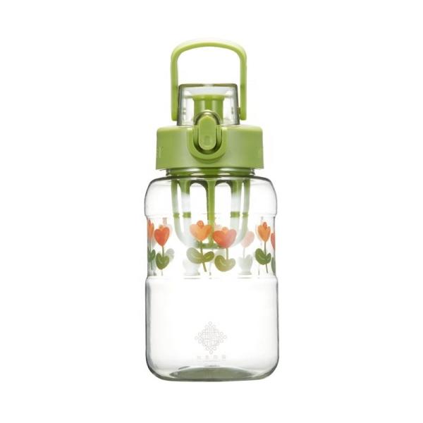 650ML Water Bottles Glass Outdoor Large Capacity Baby Reusable Straw Cup For