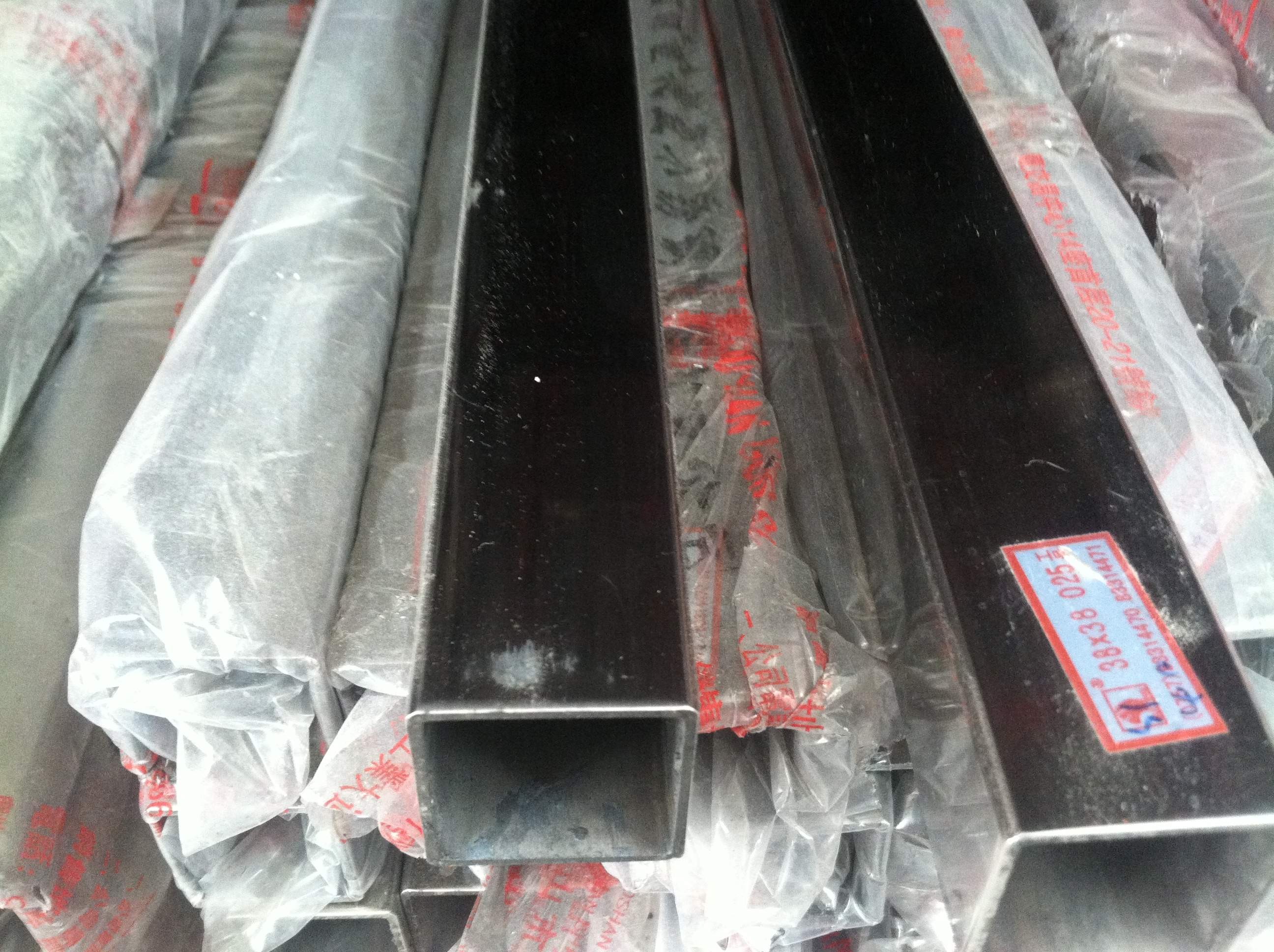 201 stainless steel welded pipe polished outside , 201 mirror polished SS square pipe