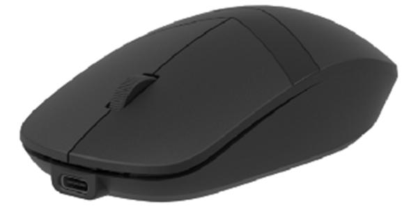 2.4G+Bluetooth Dual-mode 3D Mouse,portable Ergonomic Design 500mAh Battery