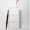 Buy cheap Sliding Shoe Rack Bracket Stackable 0.05CBM Steel Storage Cabinet from wholesalers