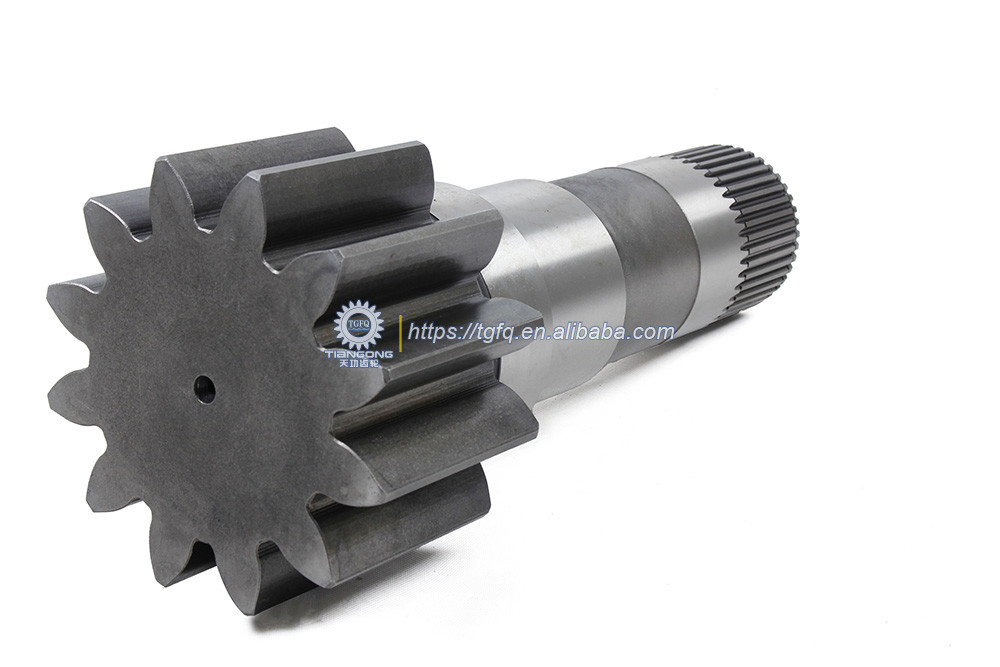 E374D E374F Excavator Swing Drive Parts 12/42T Swing Shaft 267-6914