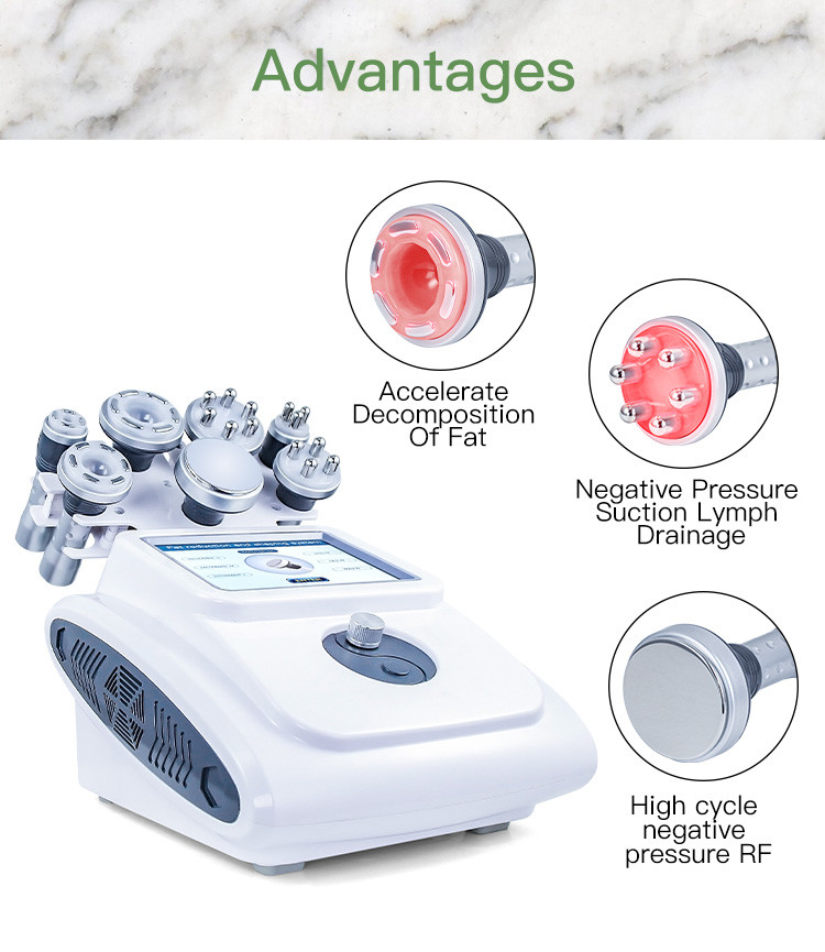Beauty Care Ultrasound Cavitation RF Machine S Shape Cavitation Machine