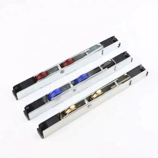 18mm Height Iron External Frame Nylon Bearing UPVC Sliding Door Window Strip