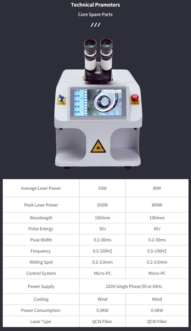 KEYILASER Laser Spot YAG Welding Machine 100W 200W Jewelry Welding Machine Gold Silver Platinum Soldering Machine