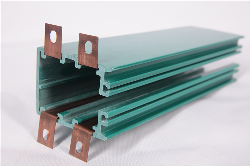 Eot Crane Busbar For Overhead Crane Busbar System 3 Poles 4 Poles