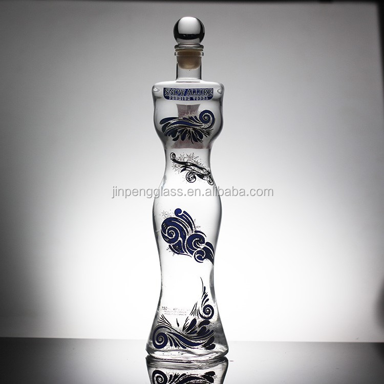 Fancy Perfume Glass Bottle Acceptable Logo with Customized Shape Empty Bottle