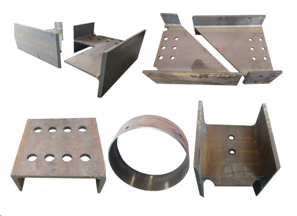 Professional H Beam I Beam U Beam Profile Laser Cutting Machine Flange Bevel Cutting with Beckhoff Control System