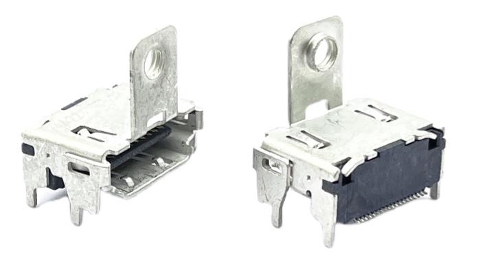 0.5AMP STD HDMI Jack Connector HDMI Socket Replacement RA AF SMT