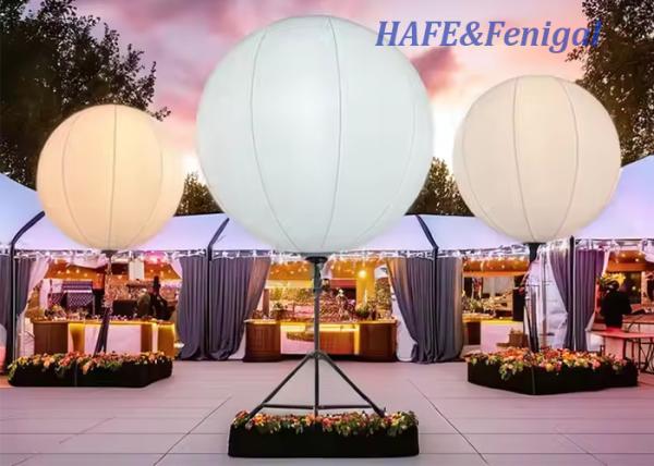 Outdoor Activity Atmosphere Decoration Balloon Light 1-2M LED 800W Customized