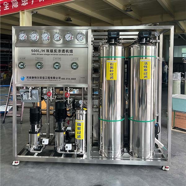 Industrial Treatment 0.5 tons of two-stage reverse osmosis equipment