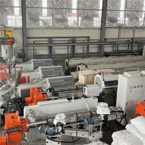 Siemens PLC Controlled Pipe Extrusion Machine ABA/ABC Structured Pipes Line