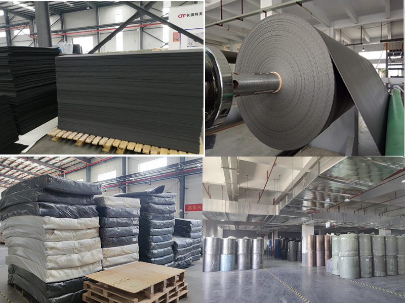 Self Adhesive Construction Heat Insulation Foam With Aluminium Foil One Side