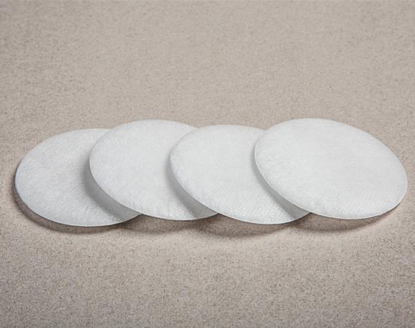 Circular Bacterial Viral Filter Paper Low Pressure Drop 30l/min/100cm2 Flow Rate