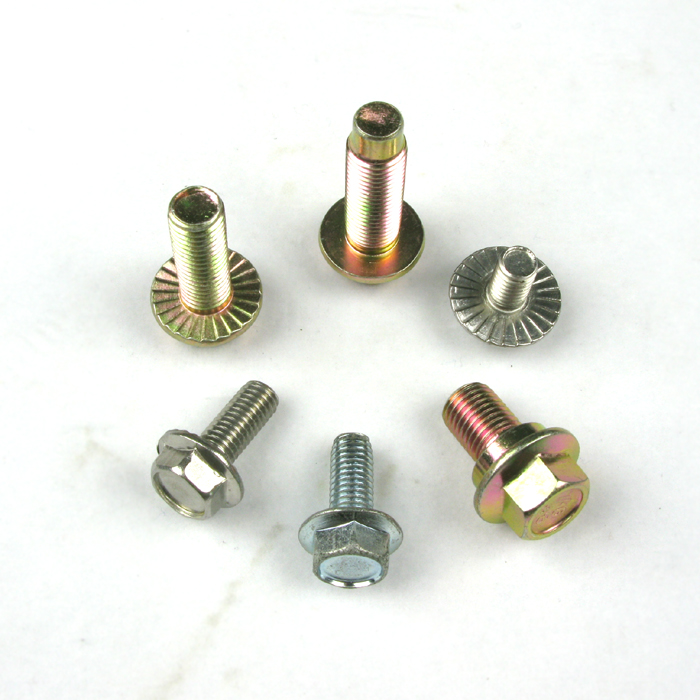 ISO9001 Certified Grade 8.8 Galvanized Hexagonal Flange Bolt with DIN 6921 Toothed Washer