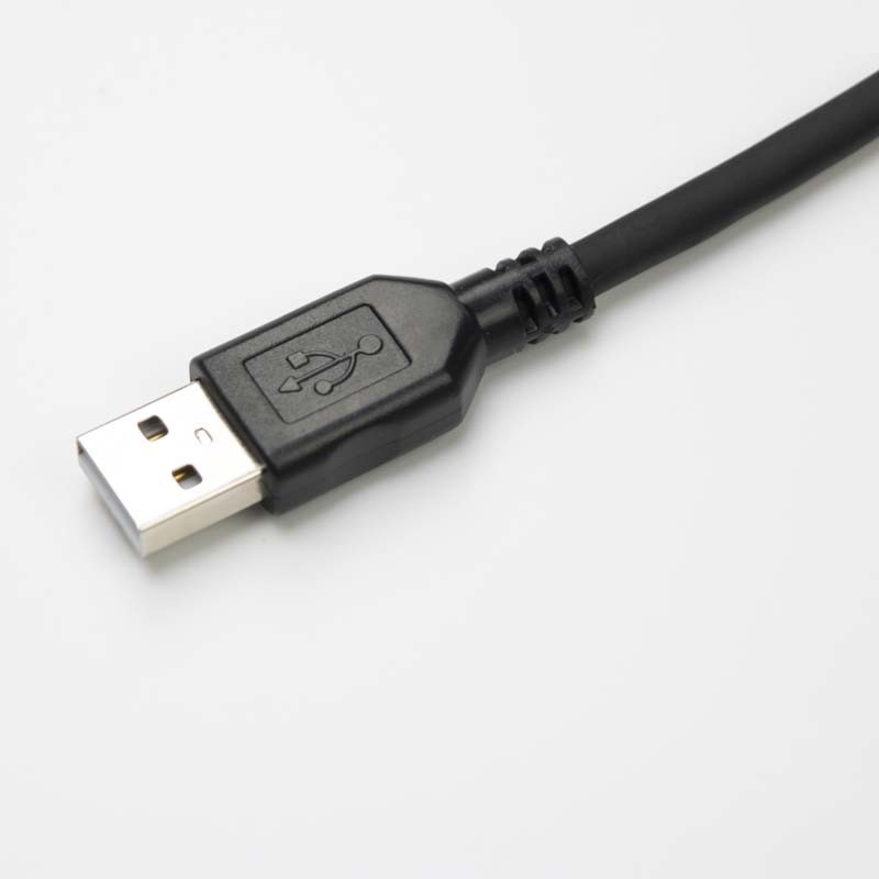 Straight PVC Serial Cable Usb To Rj45 6.5ft For Barcode Scanner