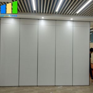 500 Width Sound Proof Partitions Folding MDF Partition Moving Wall With Aluminum