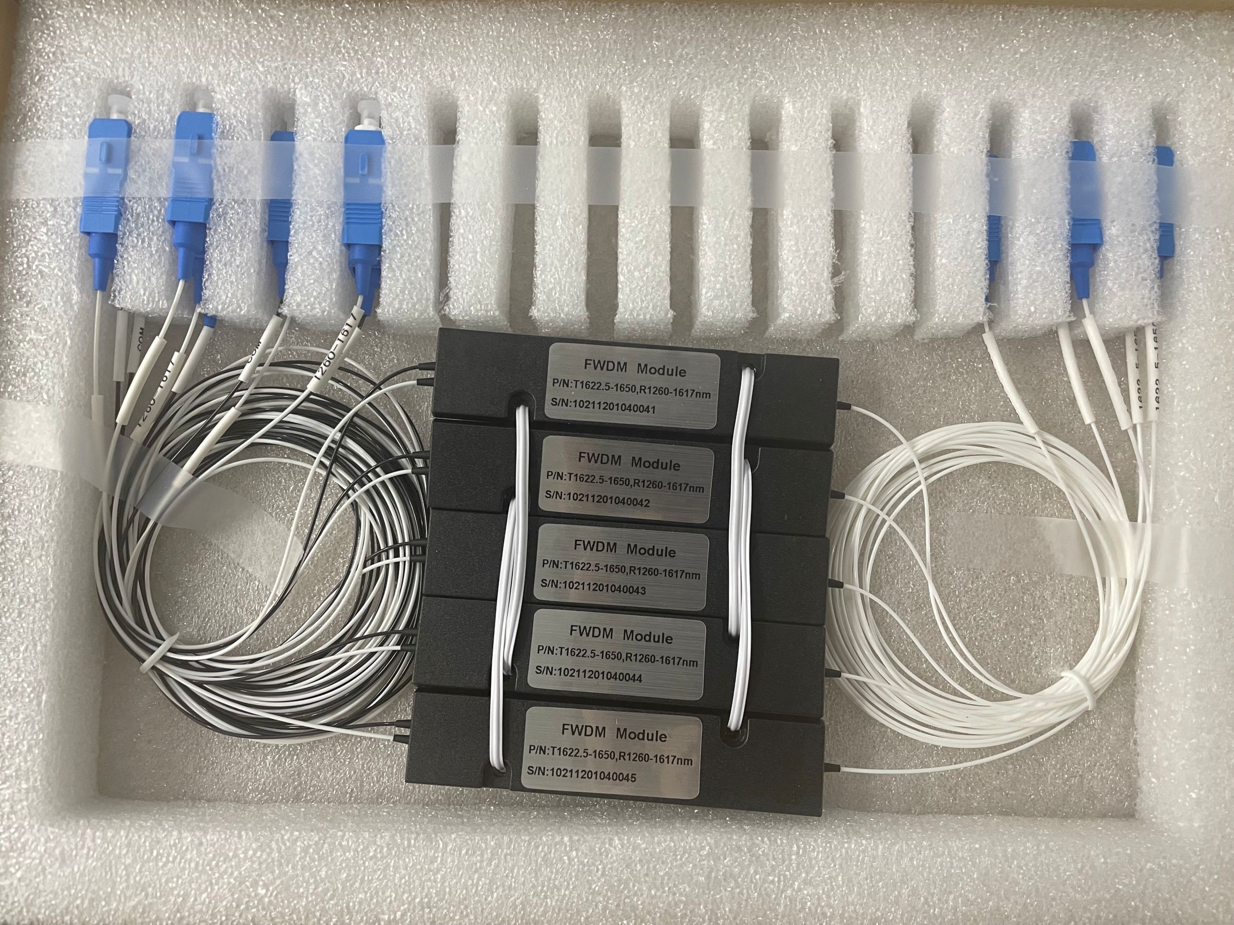 SC UPC 1x2 High Channel Isolation WDM Device For Data Center