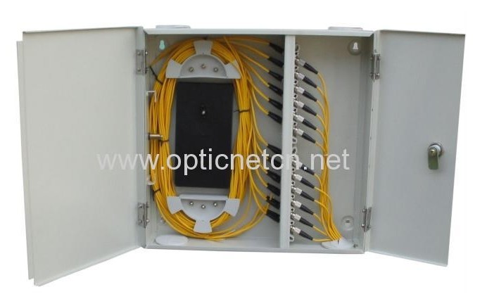 4 Ports Fiber Optic Distribution Box , Wall Mounting External Distribution Box