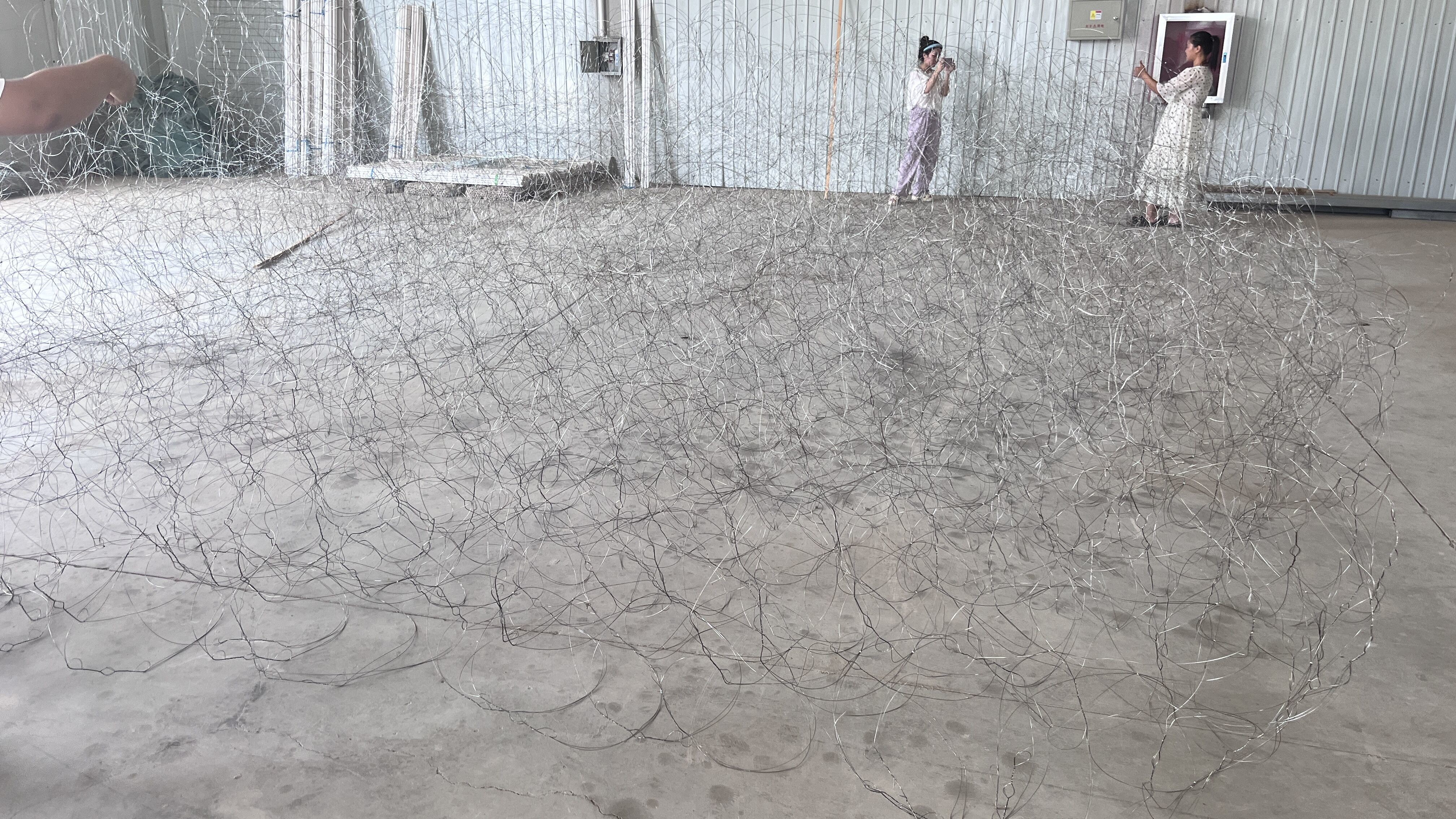 Low Visibility MZP Putanka For Ukraine Inconspicuous Obstacle Fence Easy Come in Difficult Come Out Obstacle Wire Net Inconspicuous Obstacle Fence