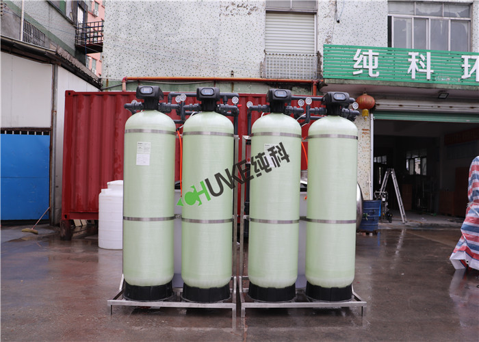 Vertical 4T 5T FRP Material Reverse Osmosis Water Softener