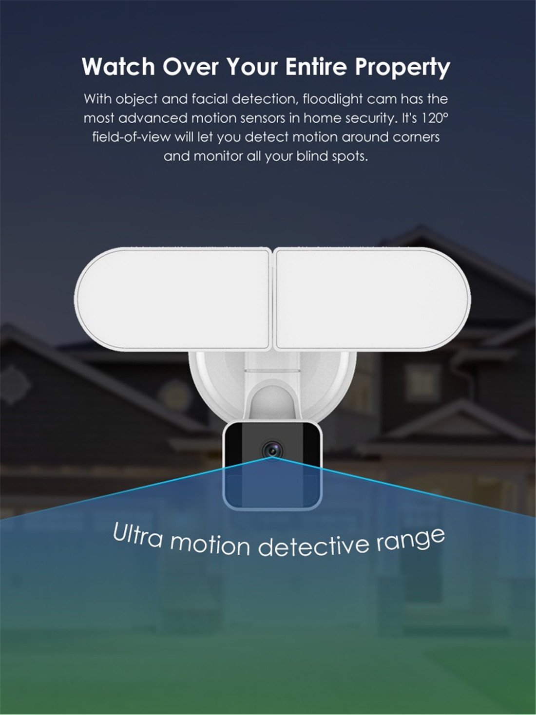 Security Floodlight Camera(DS-90-1078/ACA982)