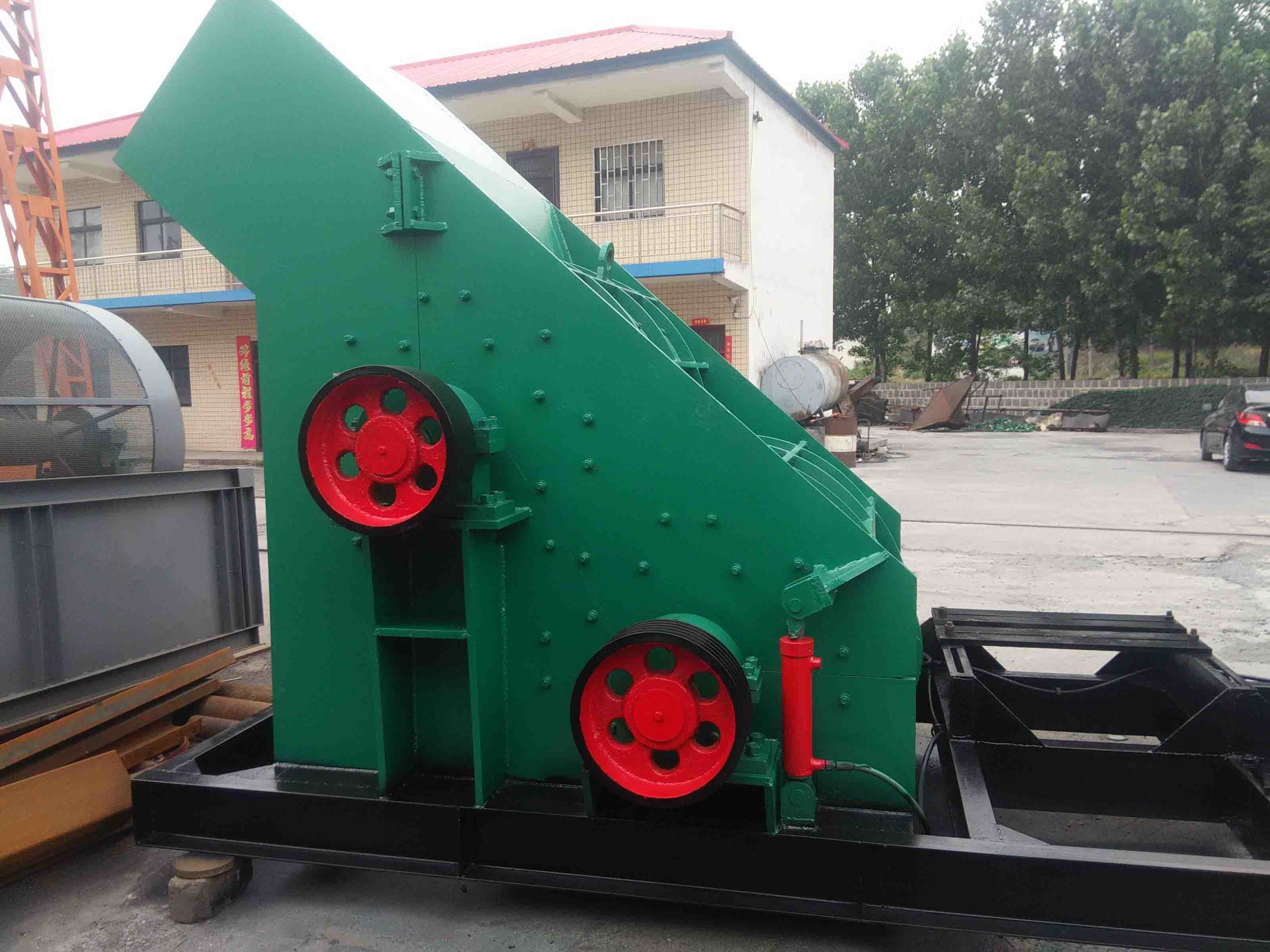 Wet Material Two Stage Non Screen Crusher Machine Two Stage Stone Crushing