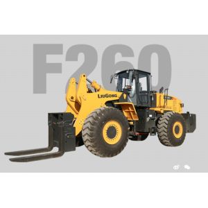 Fork F260 Second Hand Loader 7 Tons 8 Tons 9 Tons For Building Material Shops