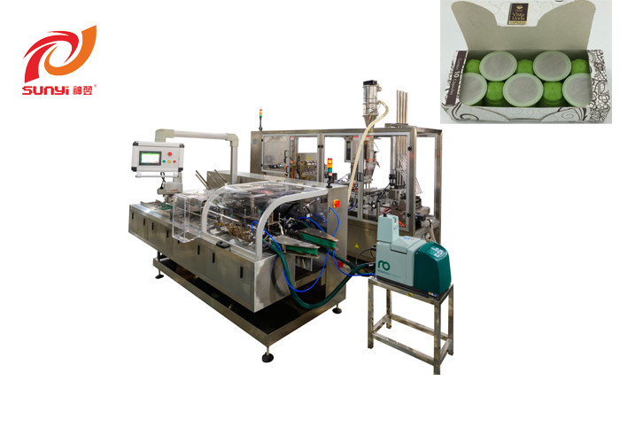 SUNYI CE Pneumatic Coffee Capsule Carton Packing Machine