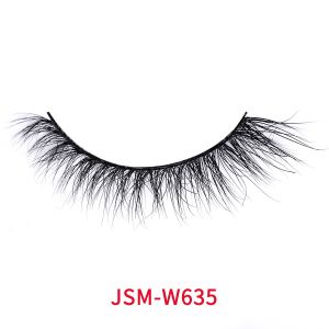China Handmade 3d Synthetic Lashes , Natural Soft  Faux Mink Lashes Bulk on sale