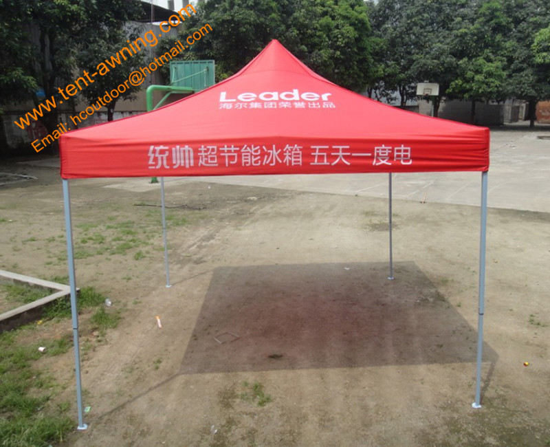 Outdoor 3x3m Trade Show Promotion Easy Up Foldable Advertising Gazebo Tent