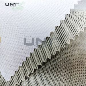 Cotton Cap Woven Fusible Interlining Roll With Hard LDPE Glue