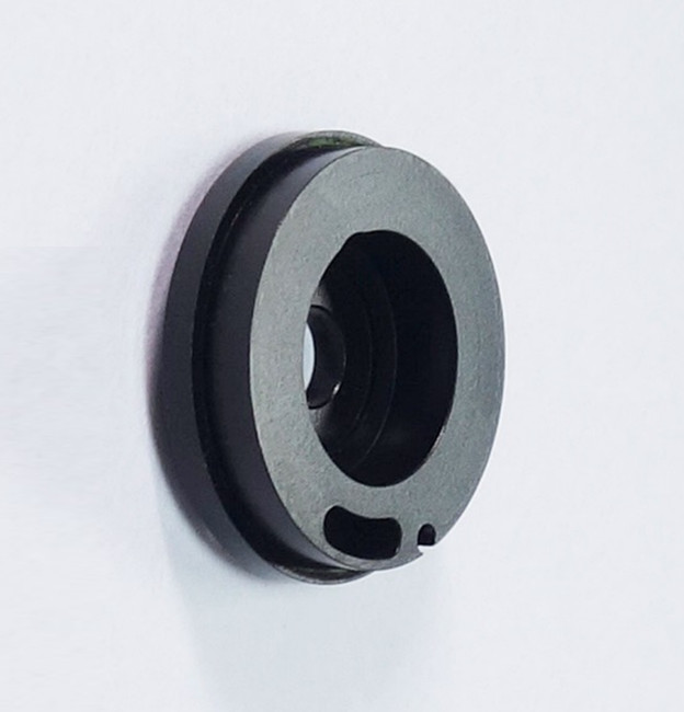 High Precision Custom CNC Lathe Steel CNC Service Black Sandblask Cap Nut