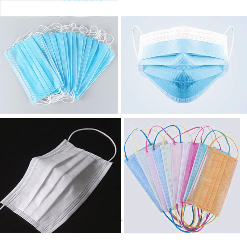 Antiviral 120 Pcs/Min 3 Layer Disposable Mask Making Machine