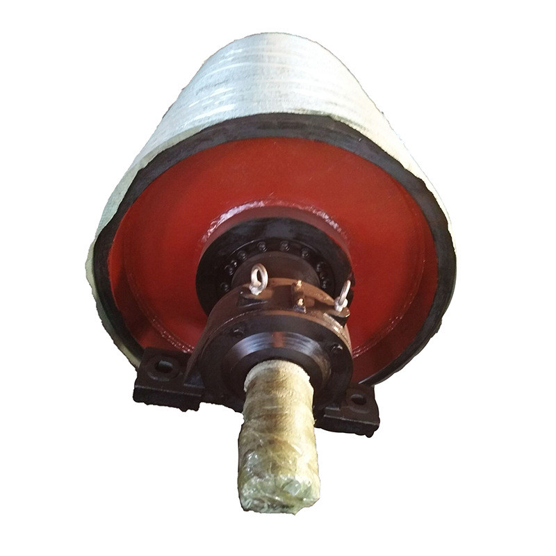 Tdy75 Conveyor Bend Pulley Driving Motorized Drum Rubber Head CE