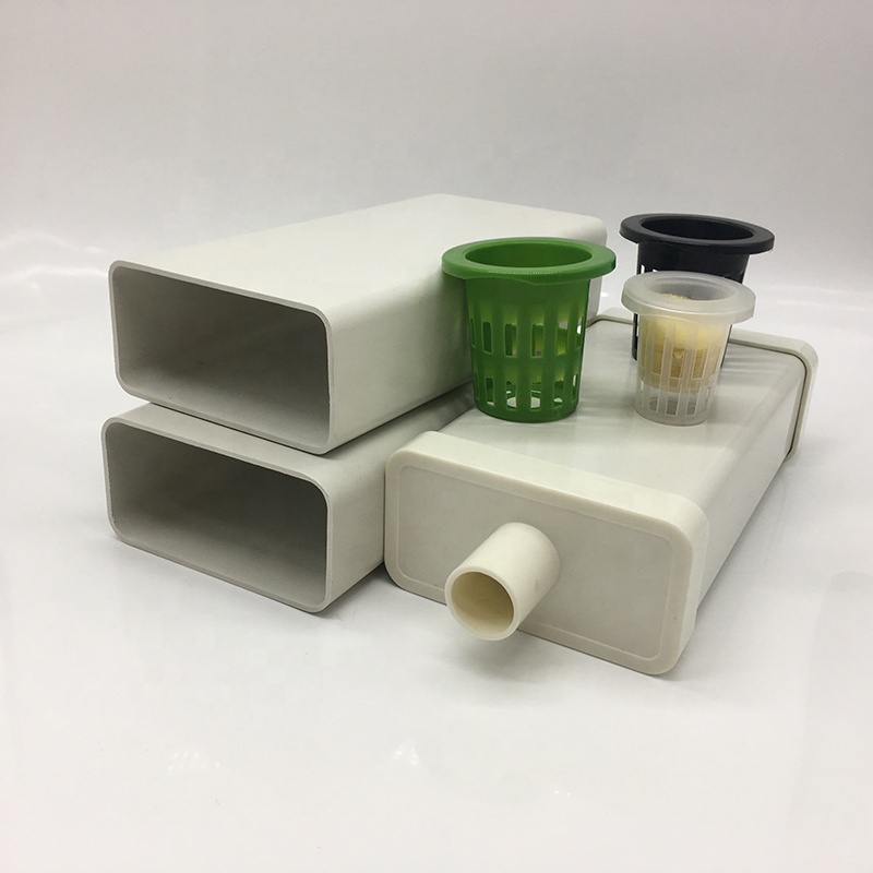 Eco-friendly NFT Vertical PVC Hydroponic Water Pipe for Commercial Hydroponic Farming