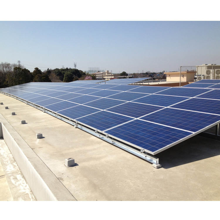 SGS Open Field Solar Mounting Structure With concrete foundation solar bracket solar mounting system