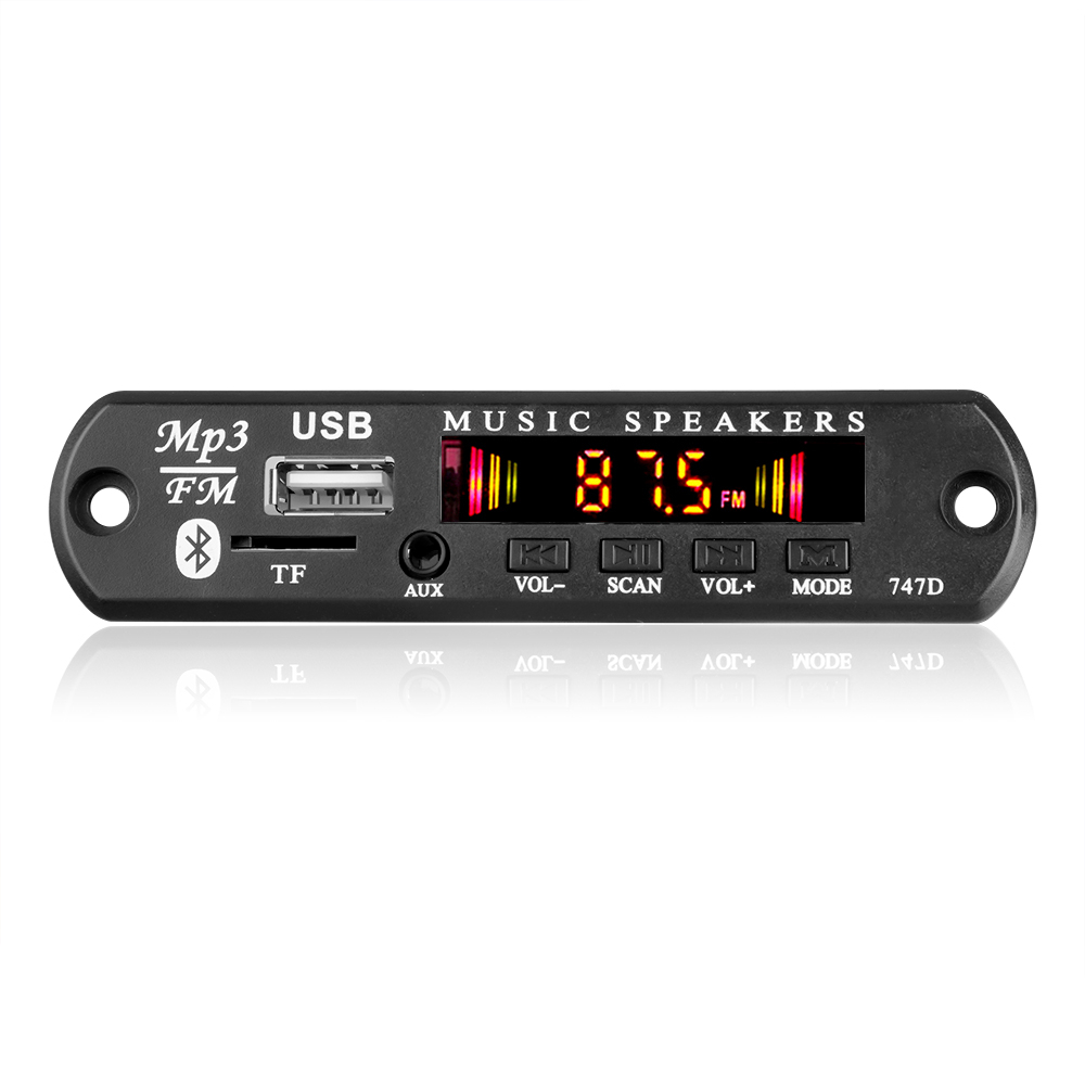Upgrade Your Car Audio with BT 5.0 MP3 Player USB TF FM Radio Module and Color Screen