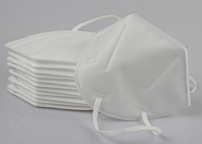 Elastic Earloop KN95 Face Mask , Ffp2 Face Mask PP Non Woven Material
