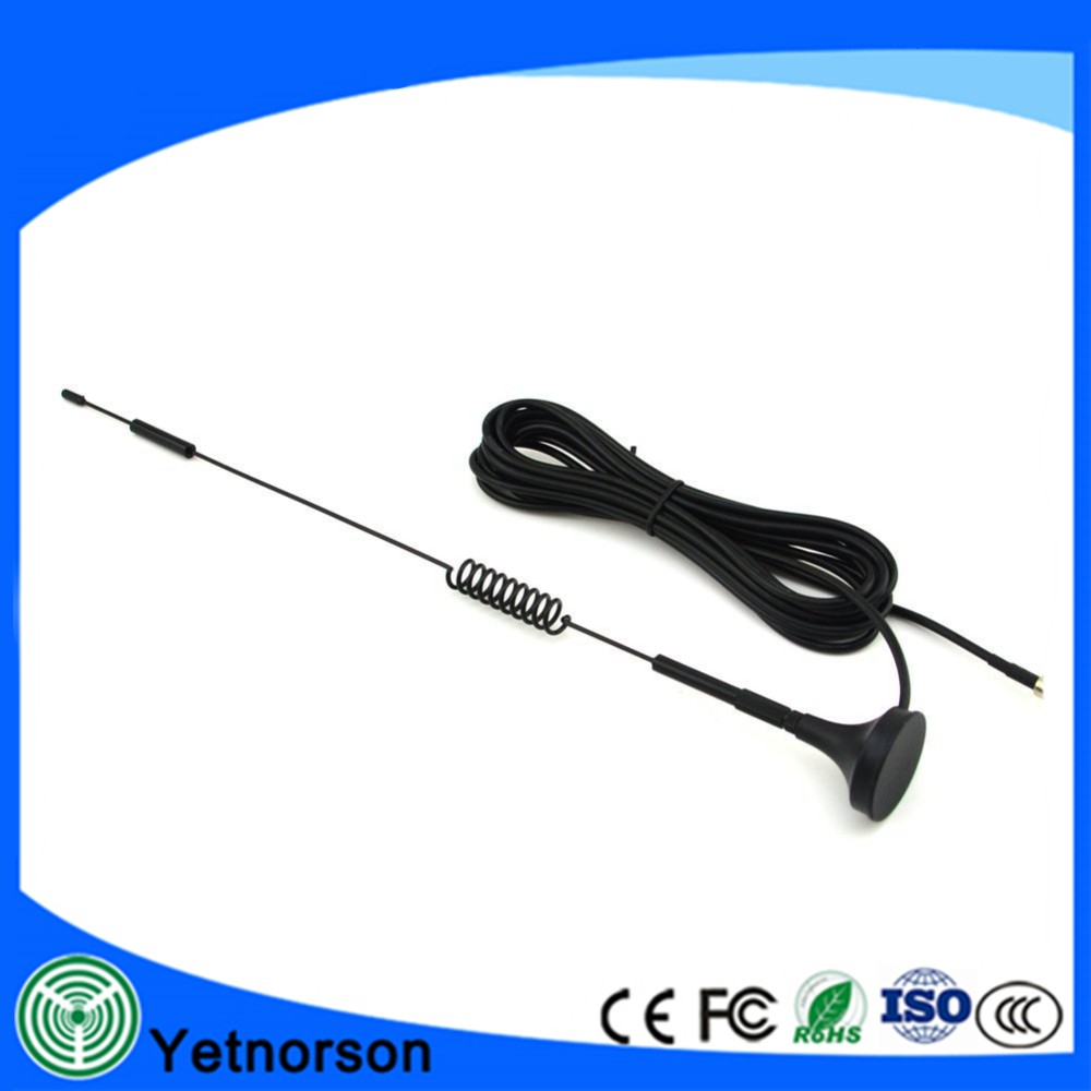 Vertical Polarization 11dBi TS9 Magnetic Antenna for Enhanced 4G LTE Signal Reception