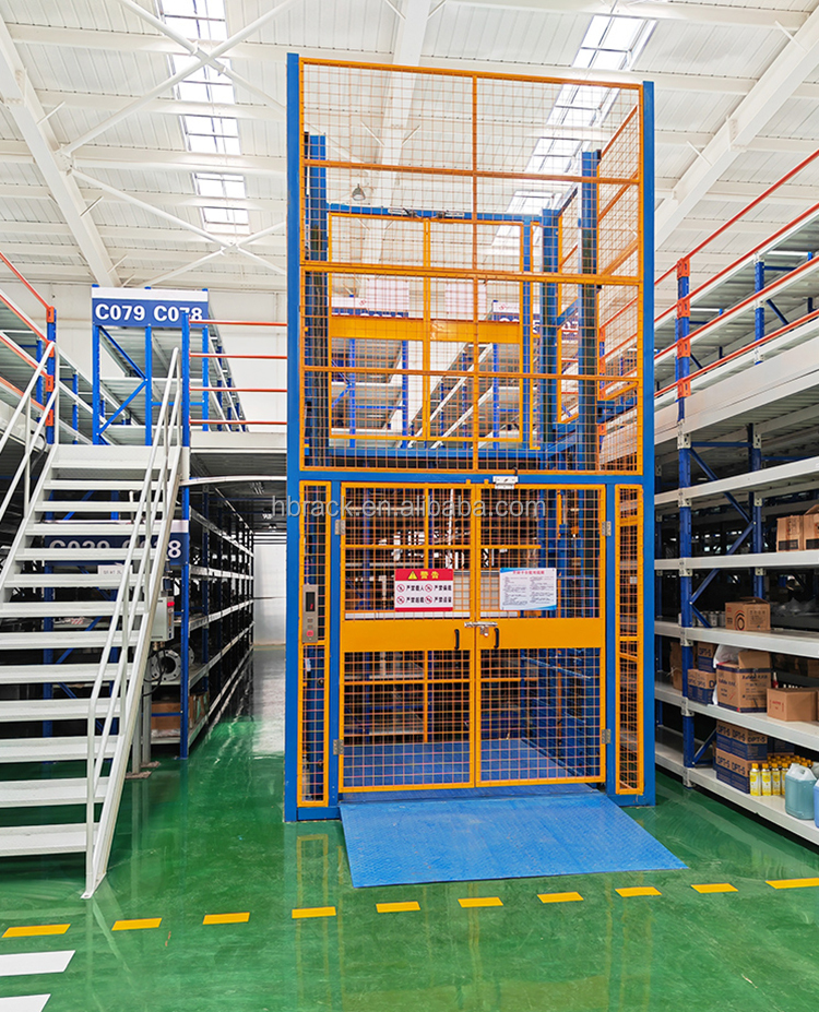 Bolted Chemical Plant Warehouse Storage Mezzanine Shelving for Optimal Organization