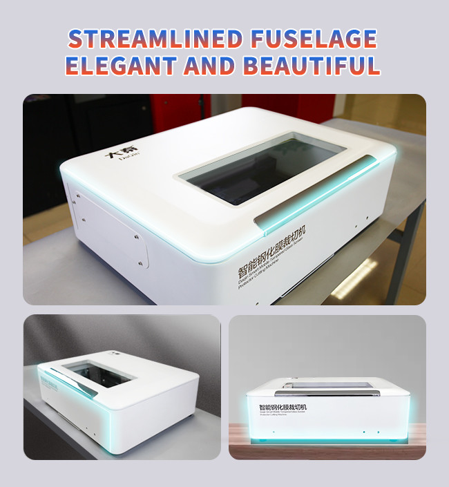 30W 110V- 220V Nano Glass Screen Protector Laser Cutting Machine 30KG